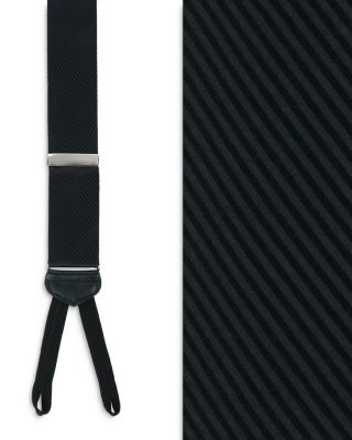 Leyton Formal Diagonal Tone on Tone Silk Brace