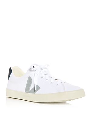 Veja Women's Esplar Low Top Sneakers In White/gray