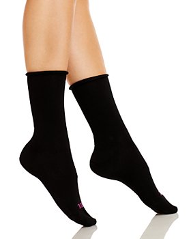 Hue Women's 3-Pack Soft Opaque Knee High Socks,Black,Size 1
