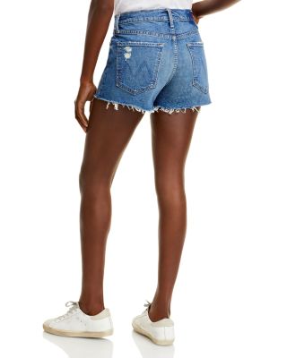 mother denim jean shorts