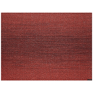 Chilewich Ombre Table Mat, 14 X 19 In Ruby