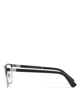  Rectangle Clear Glasses, 57mm