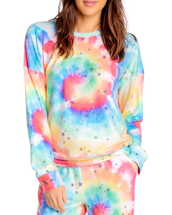 PJ Salvage Stardust Rainbow Tie Dye Top Bloomingdale s