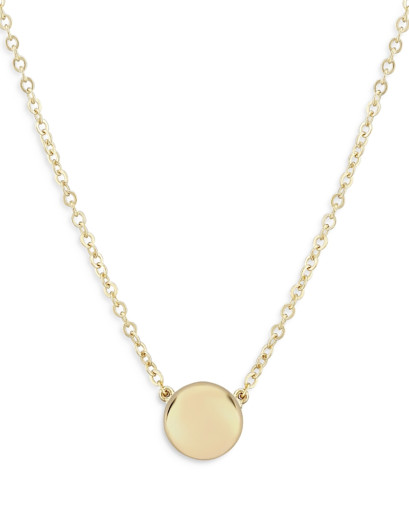 Bloomingdale's Ball Pendant Necklace In 14k Yellow Gold, 18 - Exclusive In Gold
