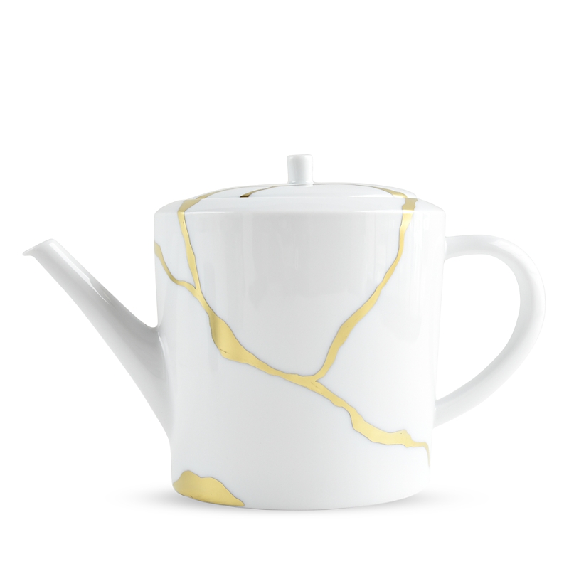 Bernardaud Kintsugi Hot Beverage Server In White