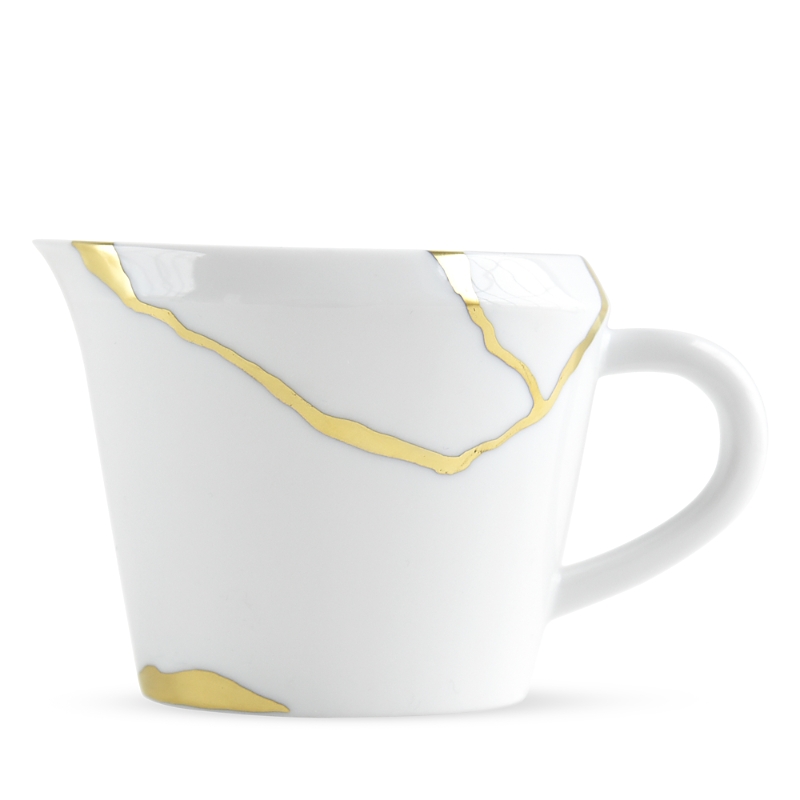 Bernardaud Kintsugi Creamer In White