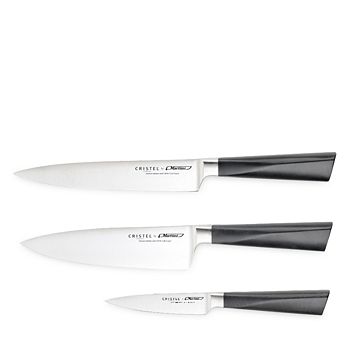 Cristel - x Marttiini Set of 3 Knives: Utility 7", Chef 6.5", Paring 3.5"
