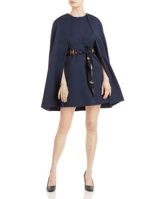 knee length dresses for ladies Lanvin Women's Short Charmeuse Dress - Burgundy main image 0