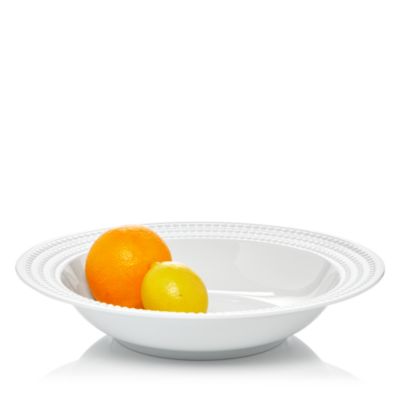 Perlee White Serving Bowl
