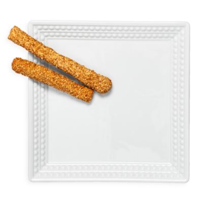 Perlee White 8" Square Tray