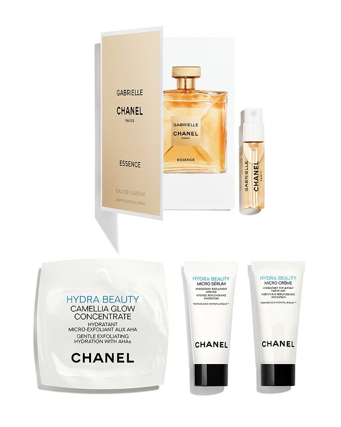 NEW Chanel Beauty Skincare Deluxe Samples - Hydra Beauty Kit Bleu