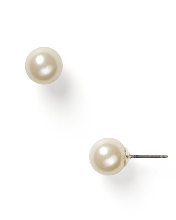 Ralph Lauren Lauren Lauren Imitation-Pearl Stud Earrings, 8mm |  Bloomingdale's