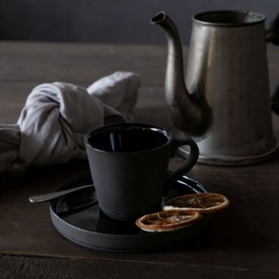 Lagoa Eco Gris Espresso Cup & Saucer