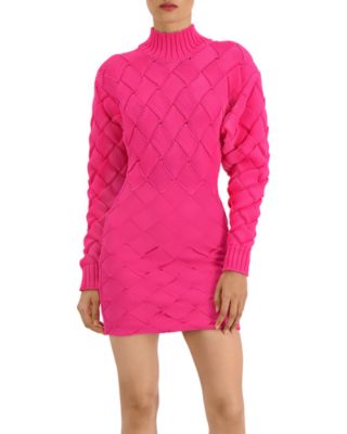Herv Lger Herve Leger Chunky Weave & Bandage Mini Dress | Bloomingdale's  Women