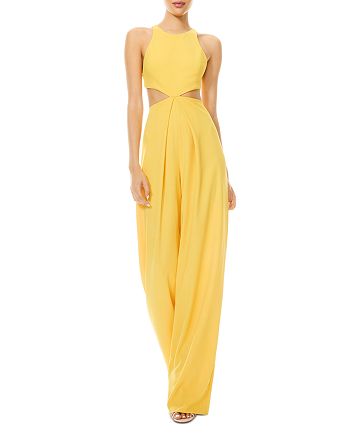 Alice and Olivia Cara Cutout Jumpsuit | Bloomingdale's