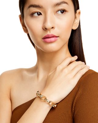 14K Yellow Gold Chain Link Bracelet - Exclusive