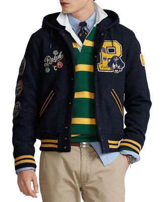 letterman polo jacket