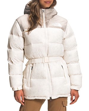 THE NORTH FACE NUPTSE HOODED BELTED DOWN PARKA,NF0A5GIM2AS