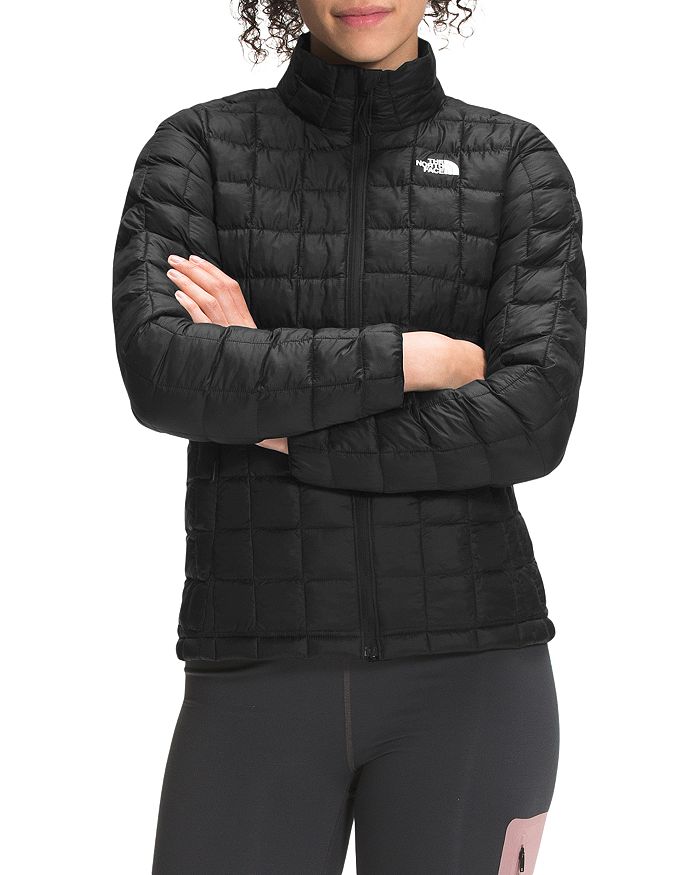 Shop The North Face Thermoball Quilted Jacket In Black