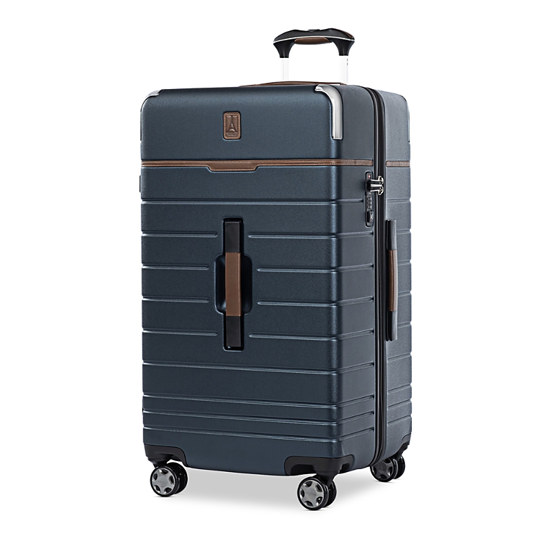 Travelpro X Travel + Leisurelarge Check-in Trunk Spinner Suitcase In Monaco Blue