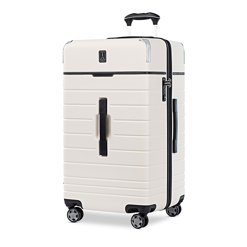 Travelpro X Travel + Leisurelarge Check-in Trunk Spinner Suitcase In White Sand