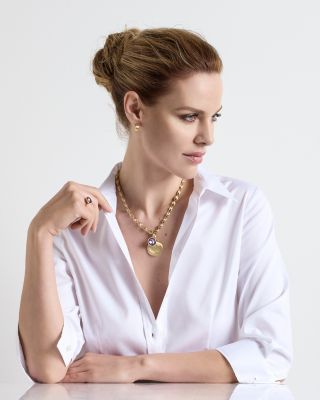 18K Yellow Gold Jaipur Small Pendants Collection