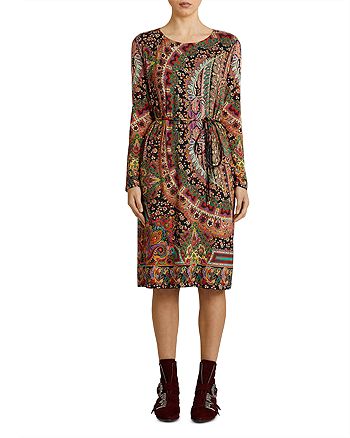 Etro Paisley Print Jersey Dress | Bloomingdale's