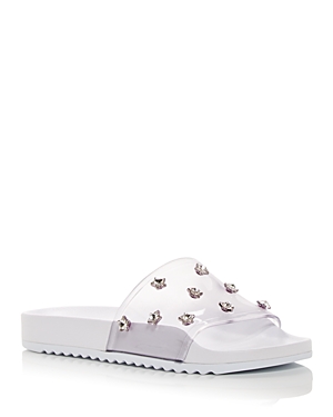 SOPHIA WEBSTER WOMEN'S DINA EMBELLISHED SLIDE SANDALS,SAW21148