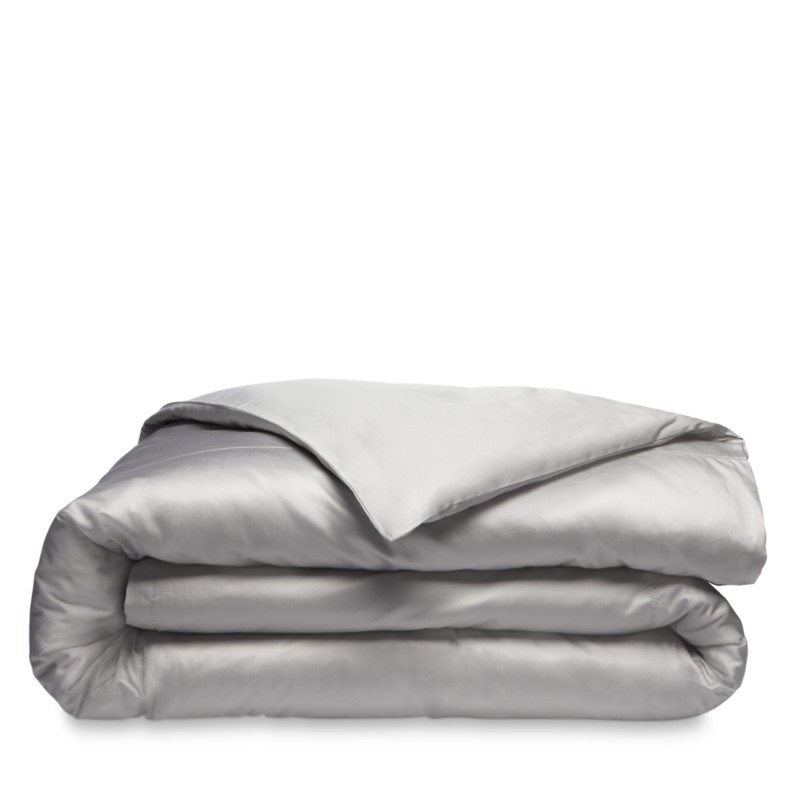 Frette Essentials Single Ajour Queen Duvet Cover in Grey