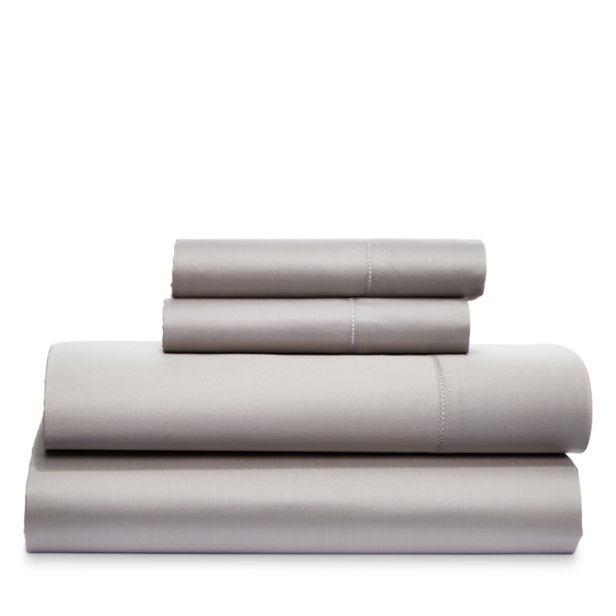 Frette Essentials Single Ajour Sheet Set, California King in Gray