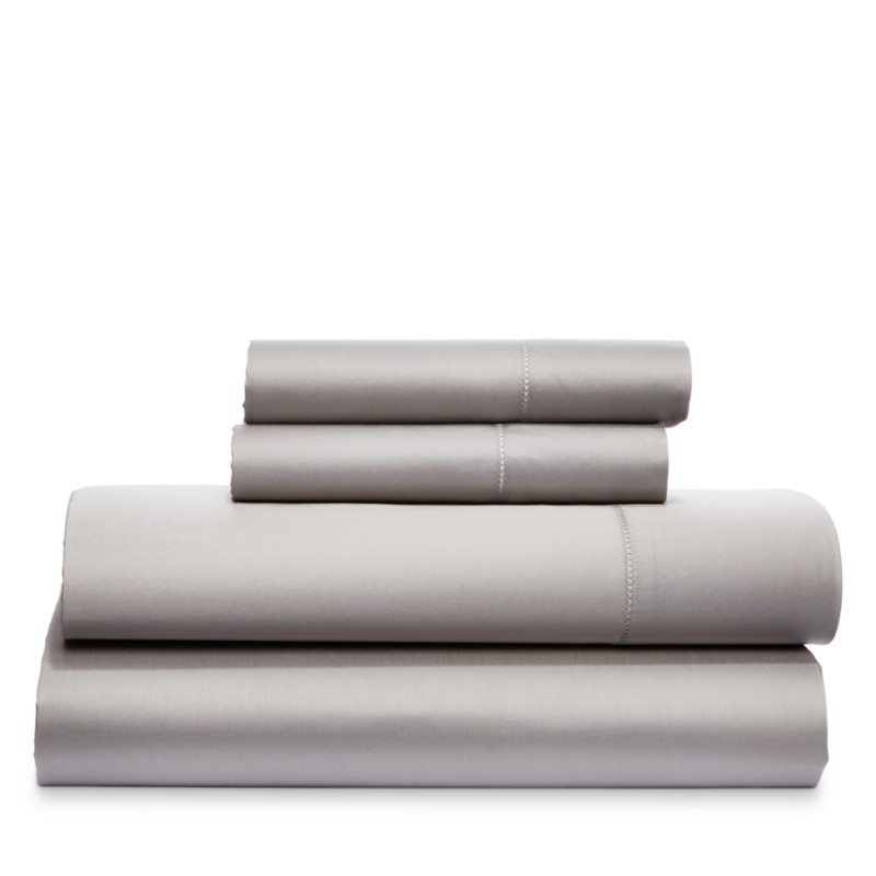 Frette Essentials Single Ajour Sheet Set, California King in Gray