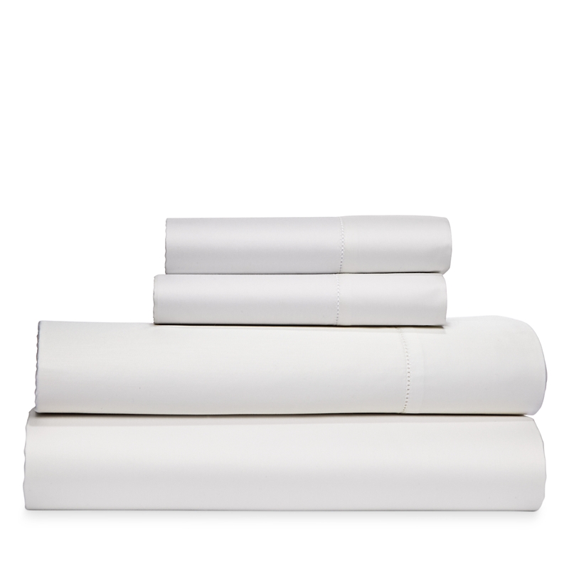 Frette Essentials Single Ajour Sheet Set, California King In Milk