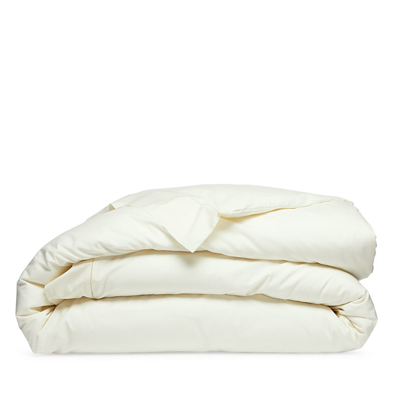 Sferra Giza 45 Percale Duvet Cover, King In Ivory