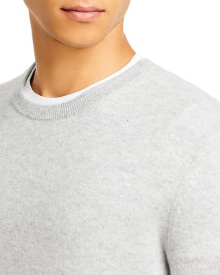 Dove Gray Cashmere Crewneck Sweater - Exclusive