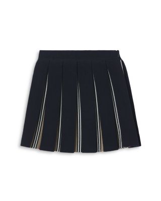 Burberry♡ アイコンストライプ  キッズ　スカート　3y Burberry Girls' Icon Stripe Detail Pleated Skirt - Little