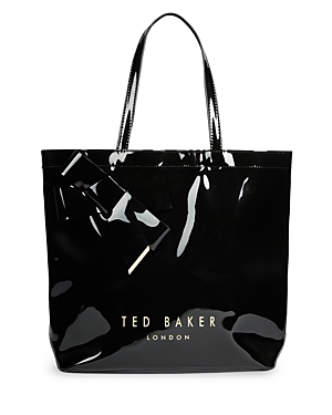 TED BAKER ICON LARGE KNOT BOW TOTE,253163BLACK