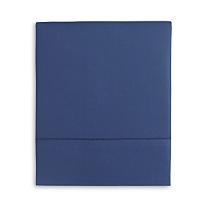 Hudson Park Collection 680tc Flat Sateen Sheet, Full - 100% Exclusive In Navy