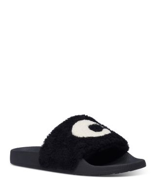 Coach Slide With Shearling COACH  main image 4