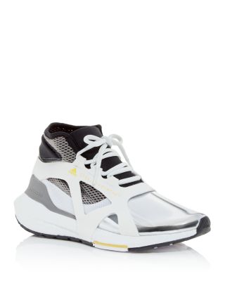 Adidas by Stella McCartney White \u0026 Silver Ultraboost 21 Sneakers