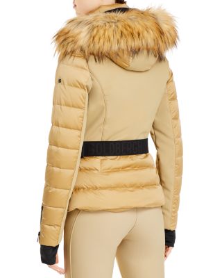 San Louis Faux Fur Trim Jacket, Serena Ski Half Zip Top & Pippa Belted Pants