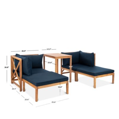 Ronson Five Piece Outdoor Sectional Set