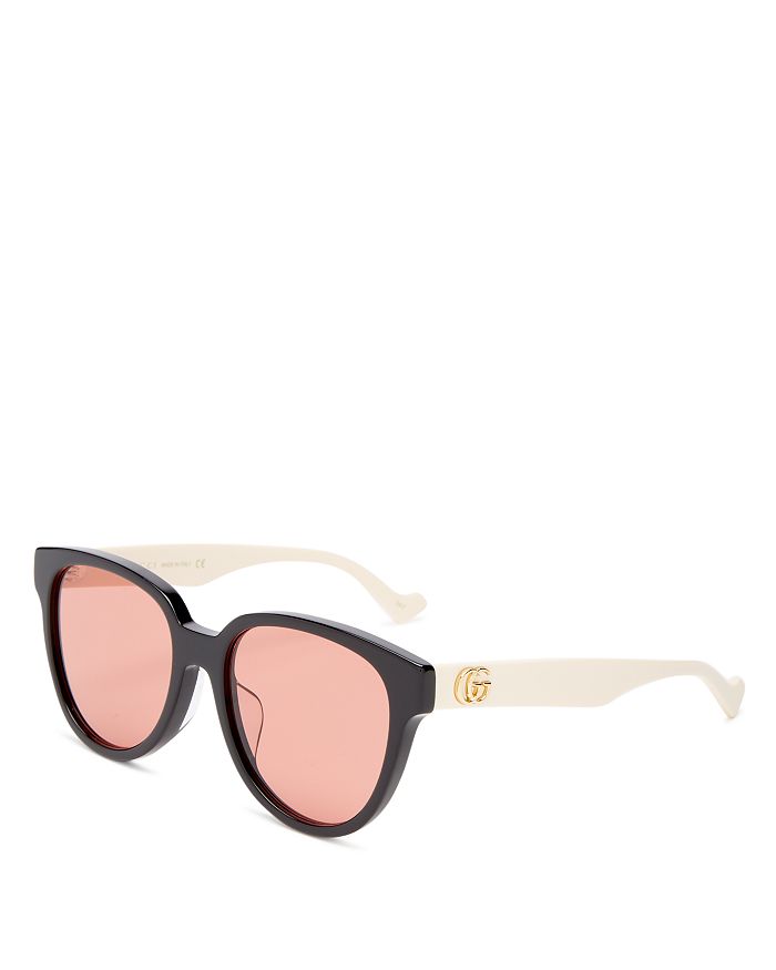 55mm round 2024 sunglasses gucci