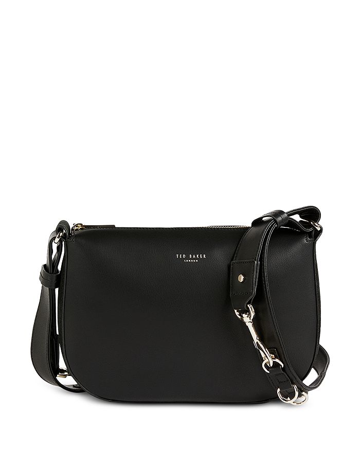 Ted Baker Sleek Equestrian Leather Crossbody Bloomingdale's