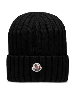 【関税＆送料込み】Moncler Ribbed Hat Moncler Ribbed Knit Blend beanie women winter hats virgin