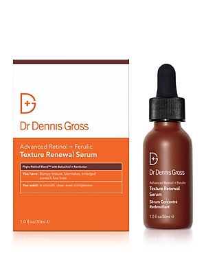 Shop Dr Dennis Gross Skincare Advanced Retinol + Ferulic Texture Renewal Serum 1 Oz.