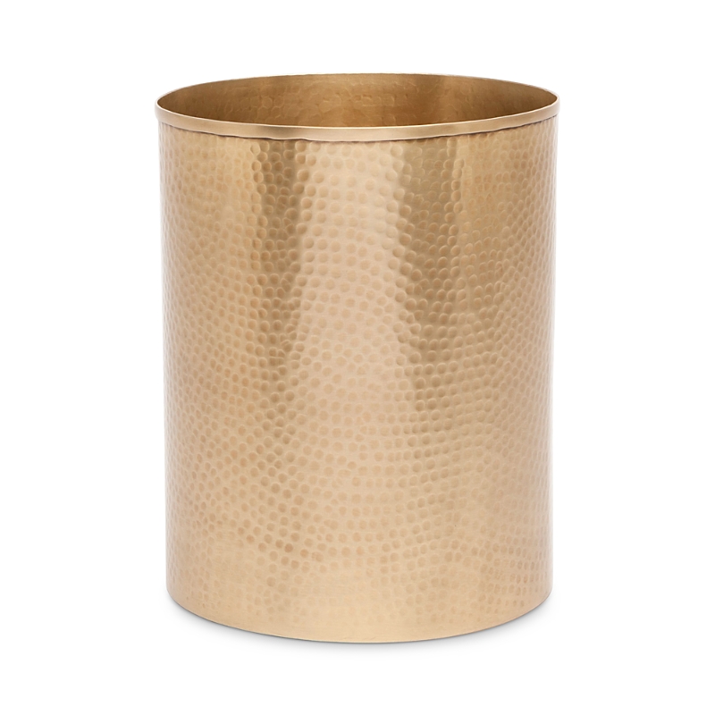 PIGEON & POODLE VERUM HAMMERED ROUND WASTEBASKET 08415971516320