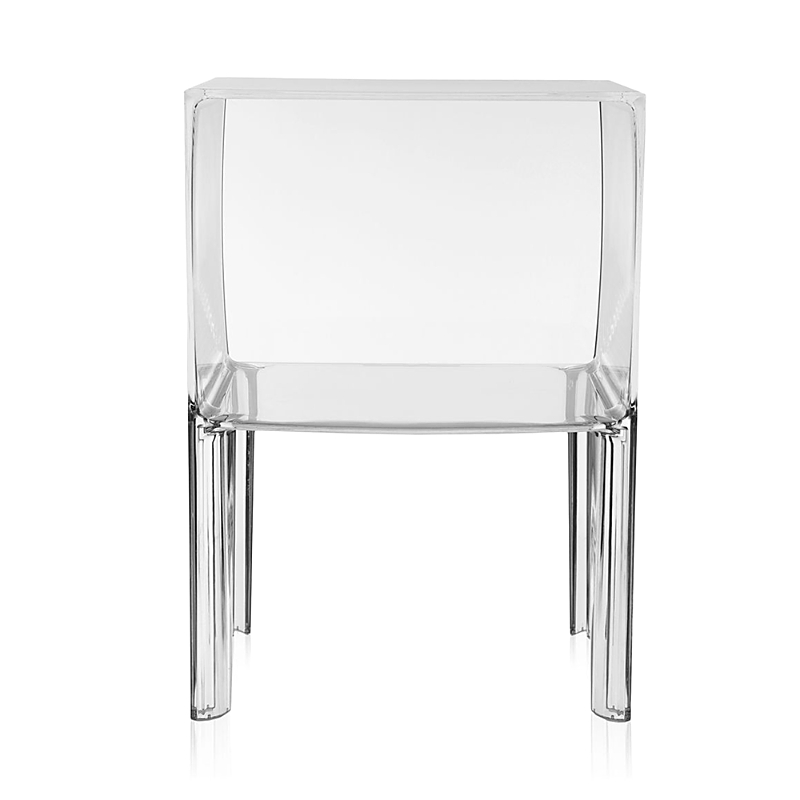 Kartell Small Ghost Buster Night Table In Transparent