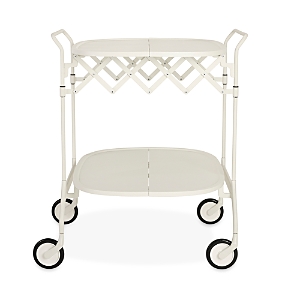 Kartell Gastone Mat Folding Trolley In White
