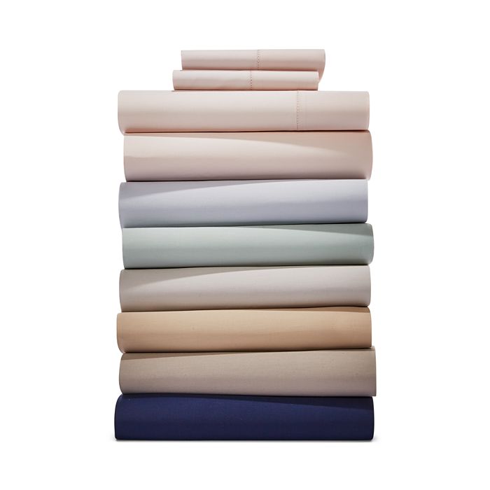 Hudson Park Collection 680tc Fitted Sateen Sheet, California King In Blush