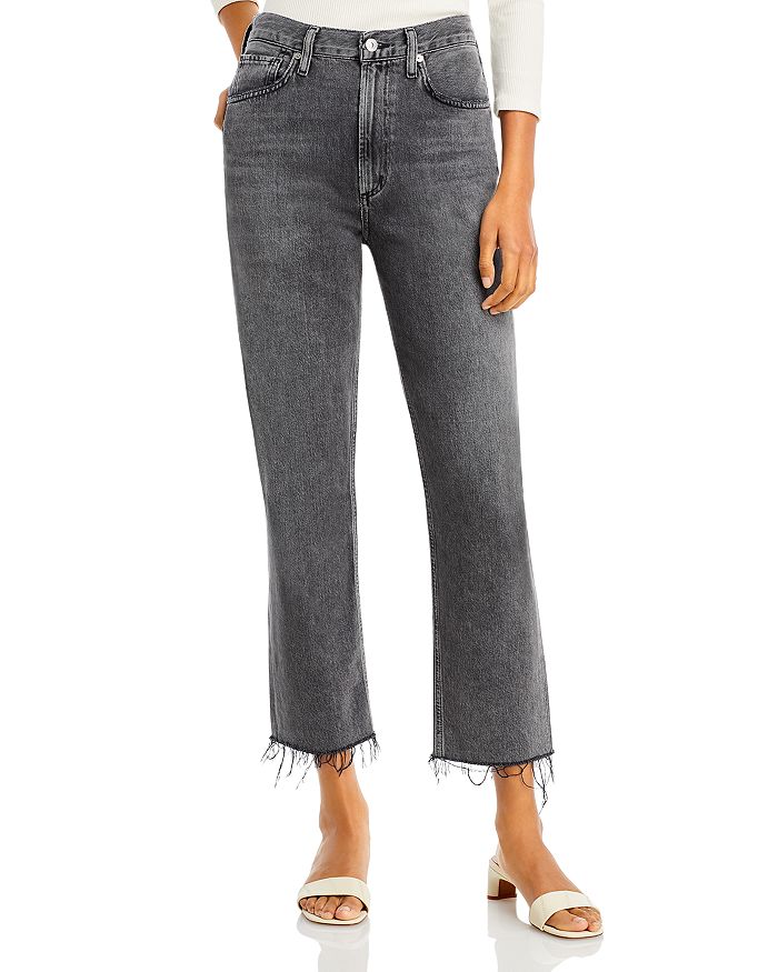 Citizens of Humanity Daphne Cropped Stovepipe Jeans in Free Fall ...